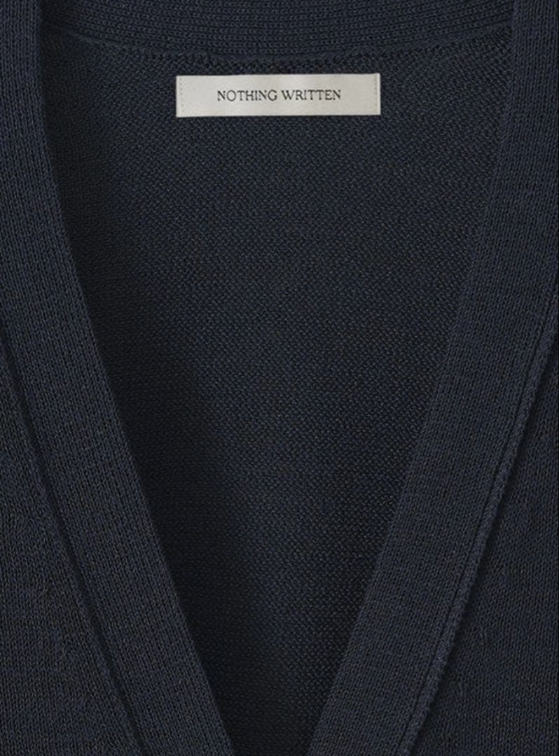 【nothing written】Classic paper cardigan