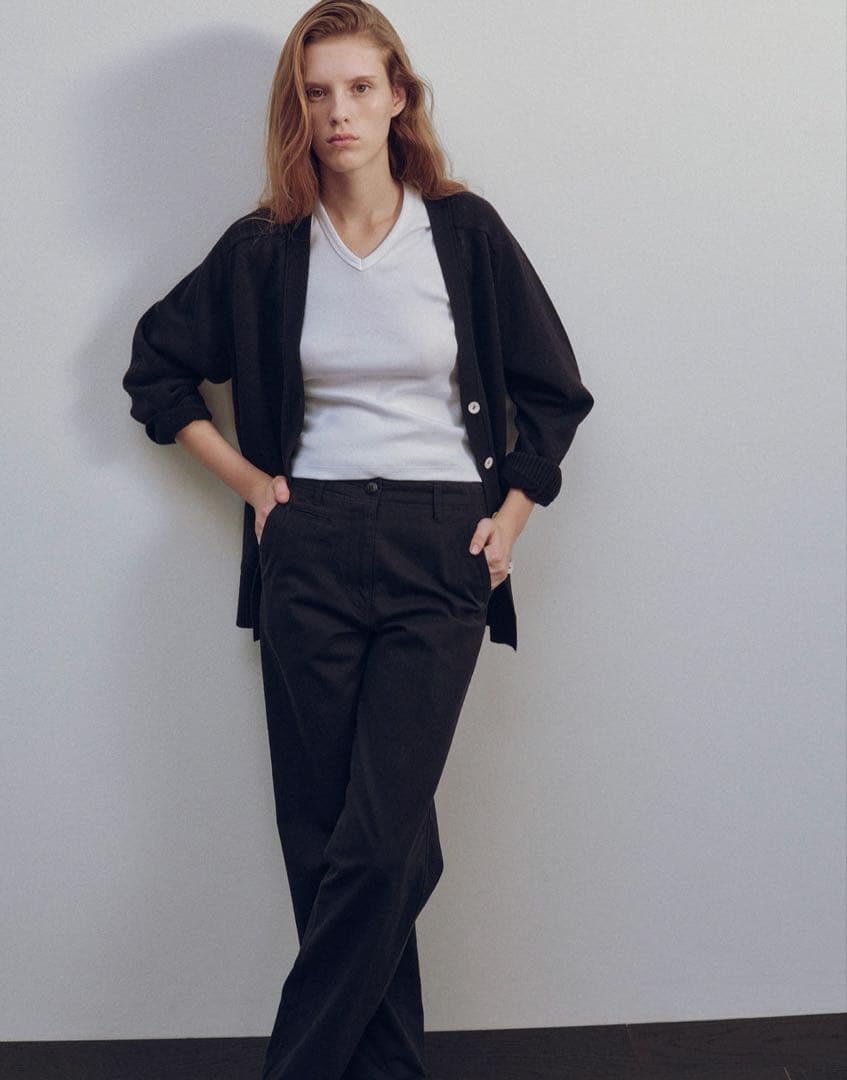 【nothing written】Classic paper cardigan