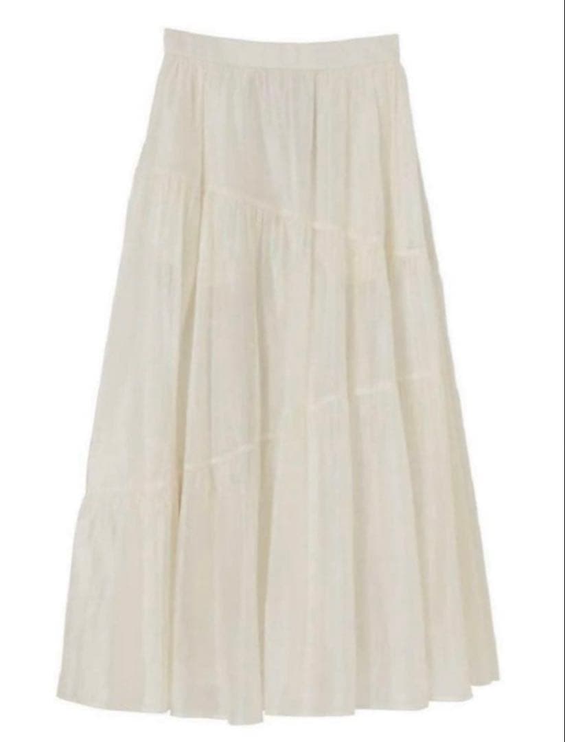 スカート herlipto Asymmetry Tiered Skirt S