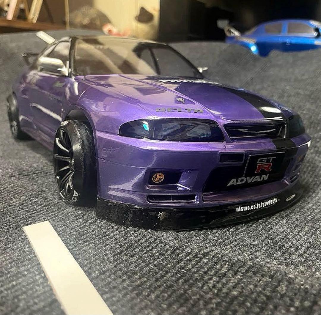 j*n様 ラジコン スカイラインGTR R33 ボディのみ　ジャンク