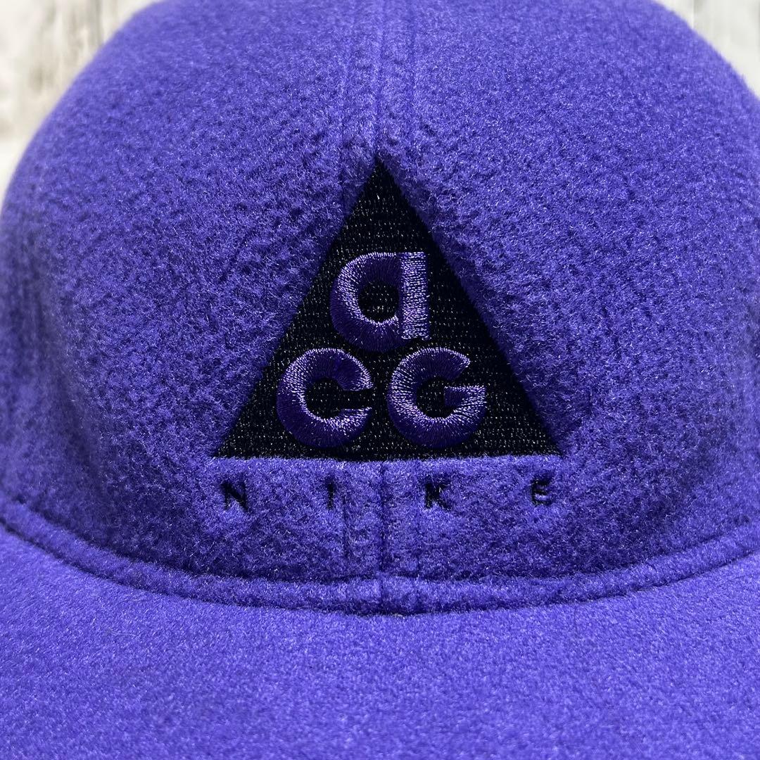 NIKE ACG ナイキ フリースキャップ 帽子 パープル 紫
