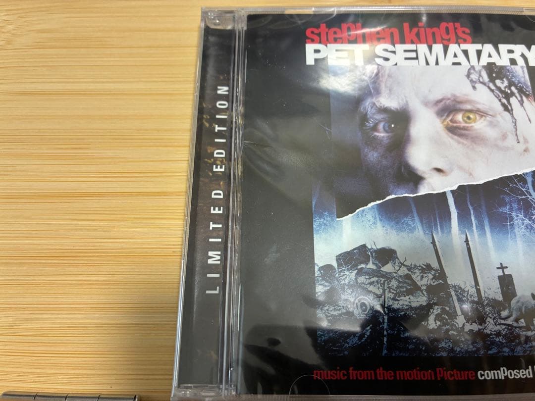 【新品・廃盤・2000枚限定盤】ペットセメタリー　輸入盤サントラCD