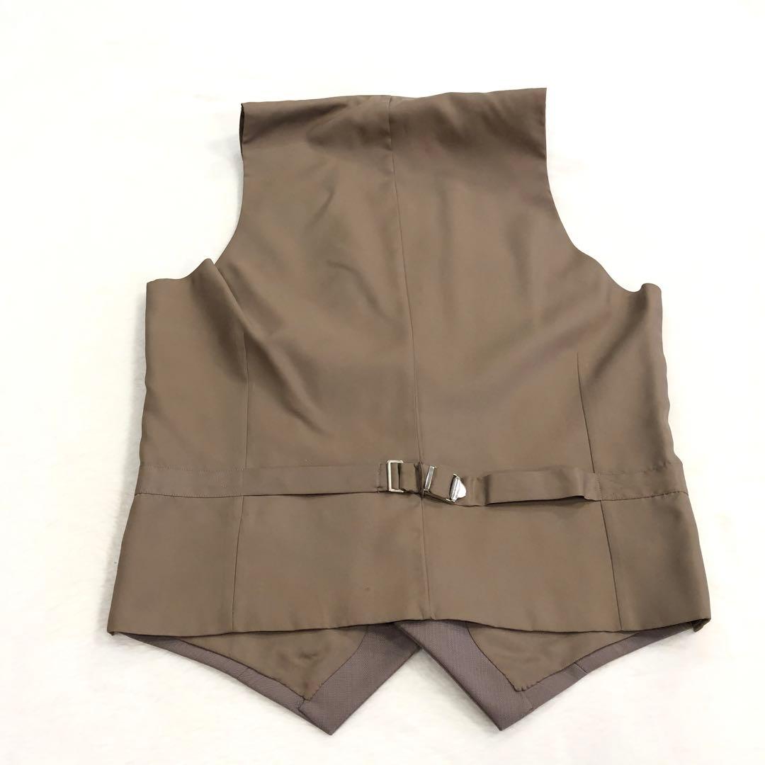 1330 DURBAN 3ピーススーツ チェック 茶　75