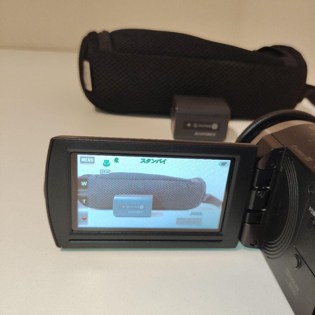 SONY HDR-CX430V ビデオカメラ ケース バッテリー SDカード付き