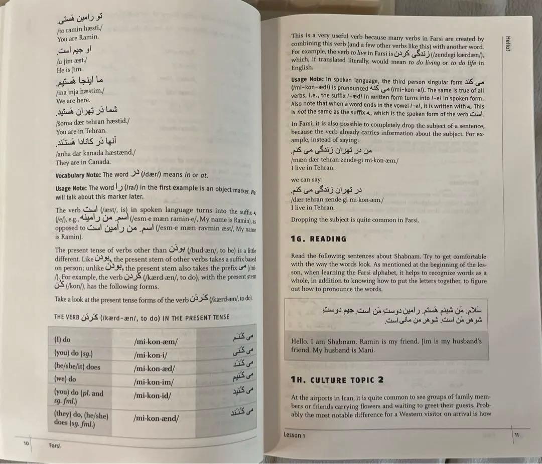 洋書 Farsi  complete course for beginners 6cd