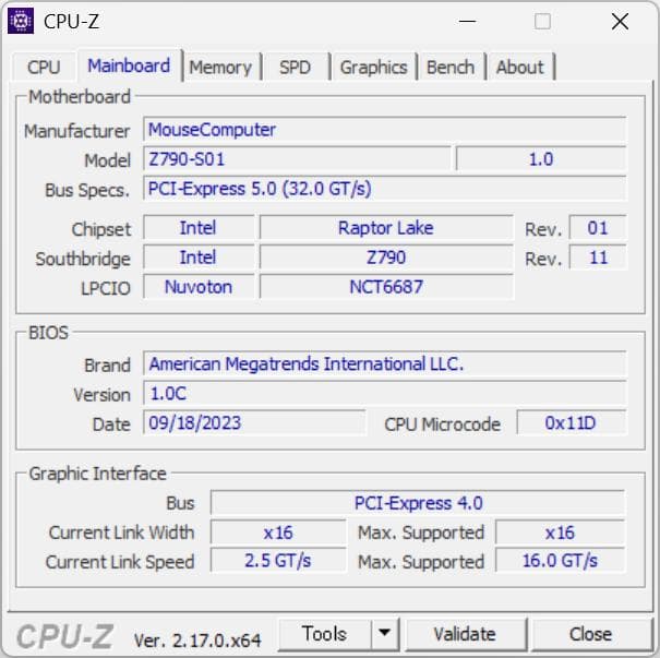 マウスコンピューター DIVE 部品取り(Core i7,RAM64GBなど)