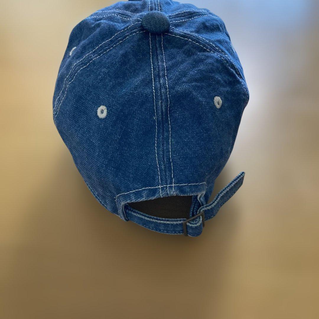 フルカウント　デニムキャップ　加工モデル　美品