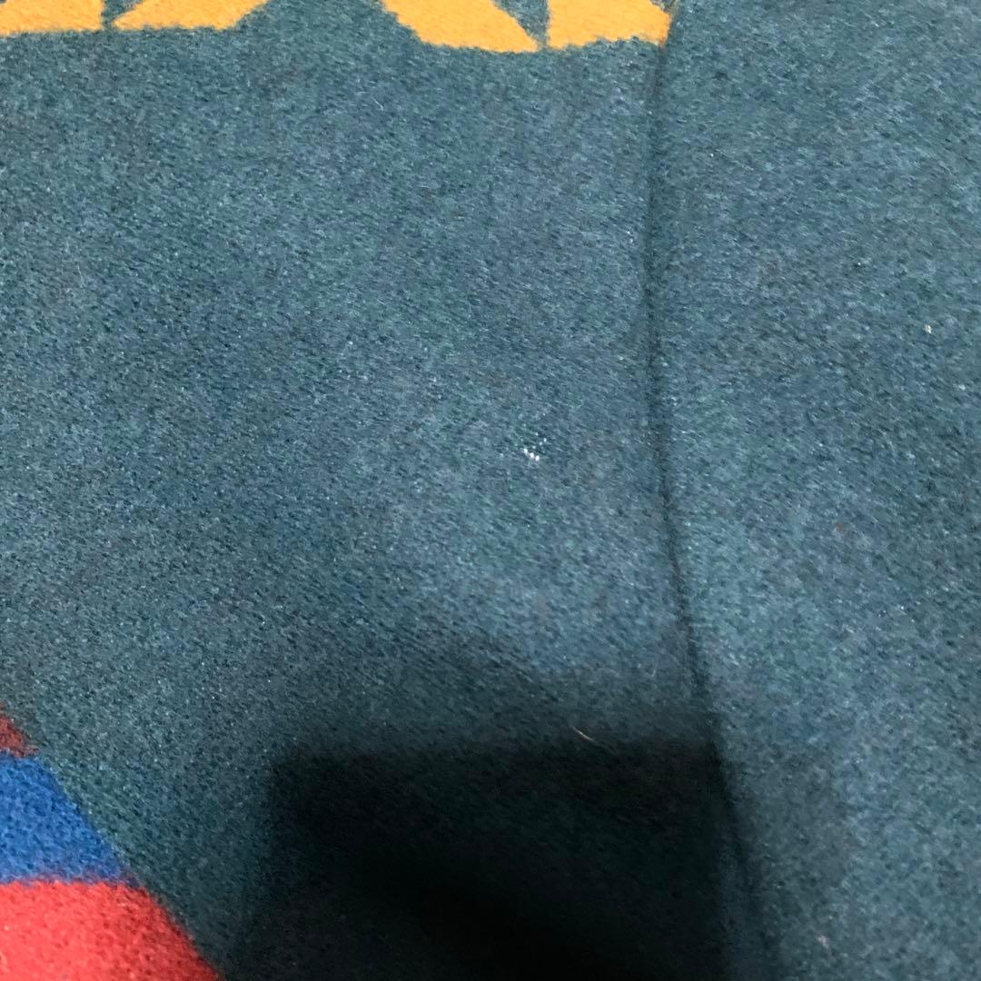 pendleton USA製　ラグ柄　ウールジャケット　サイズL