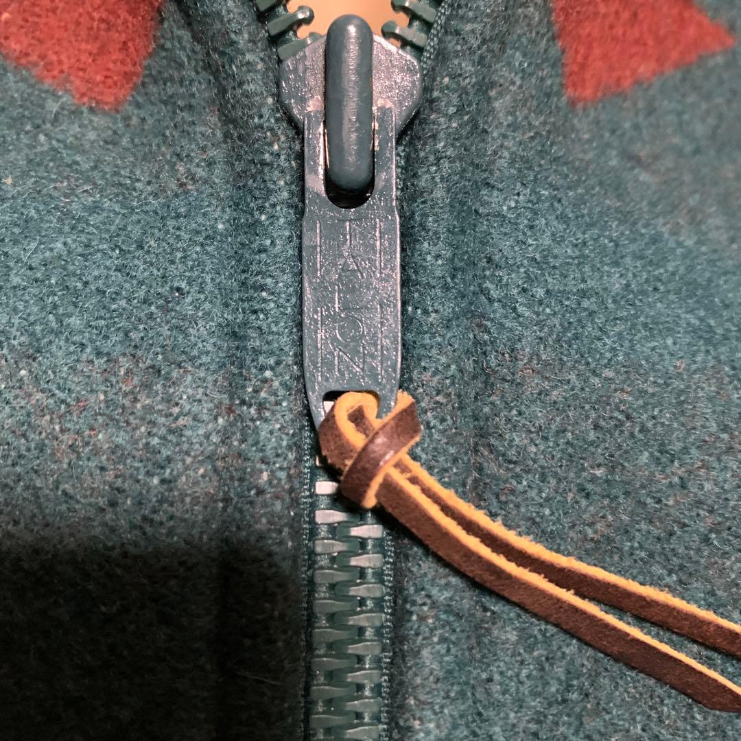 pendleton USA製　ラグ柄　ウールジャケット　サイズL