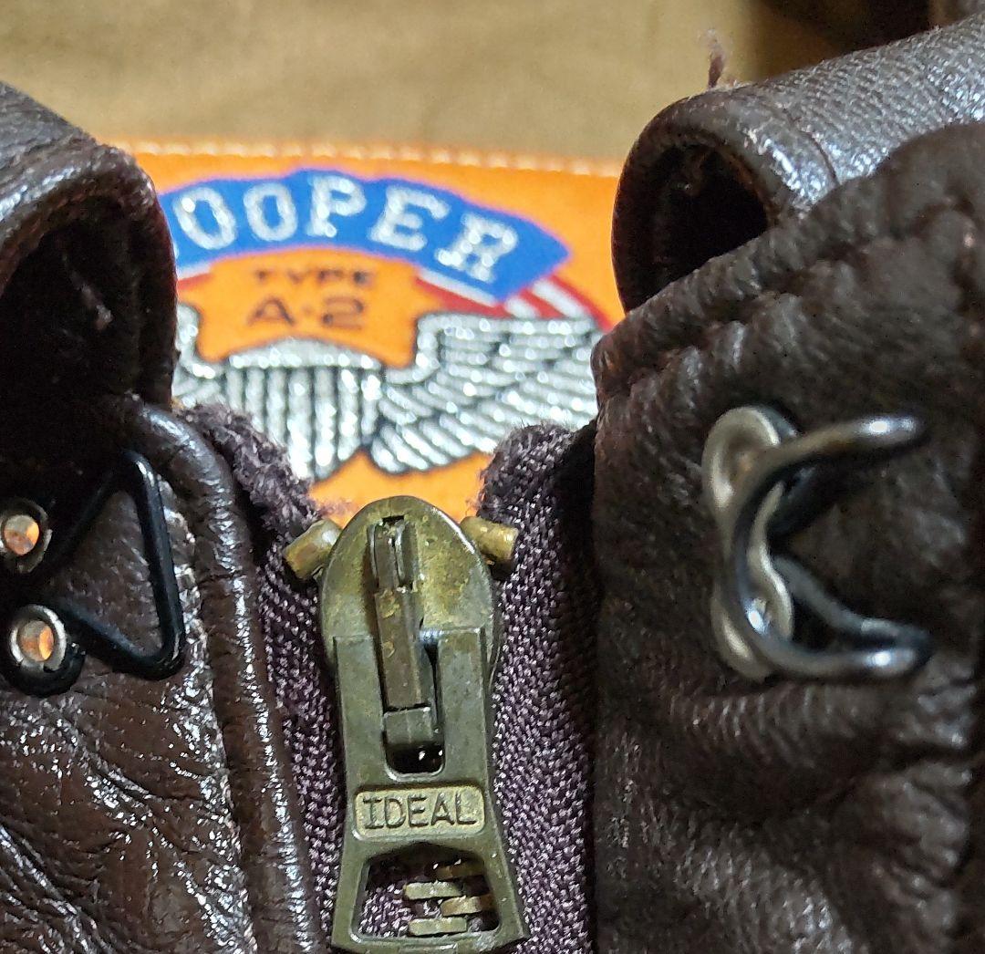 Cooper クーパー A2 アメリカ製 40R ゴートスキン 山羊革