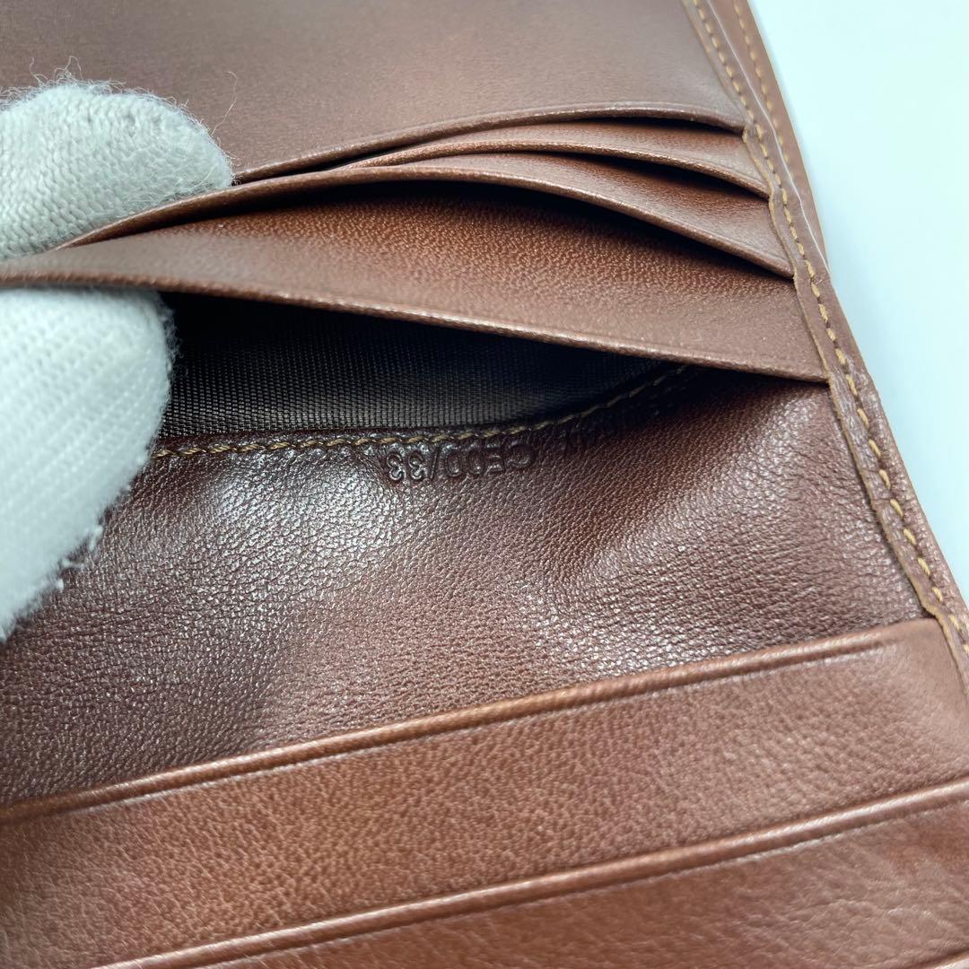 未使用✨　CELINE パリマカダム　デニム　折り財布　財布　札入れ　レザー