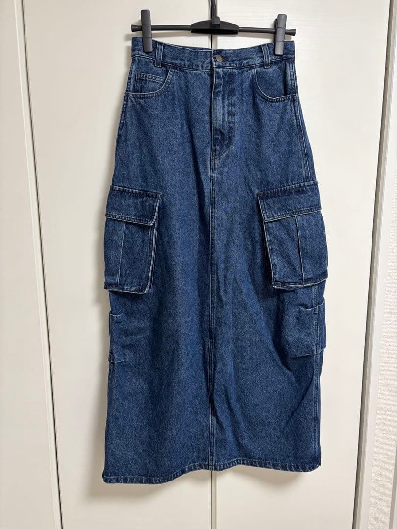 【美品】Ameri CONES BOSS BIG POCKET SKIRT