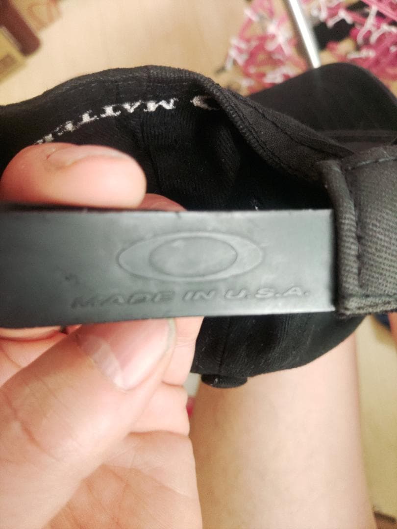 OAKLEY ブラックキャップ O MATTER