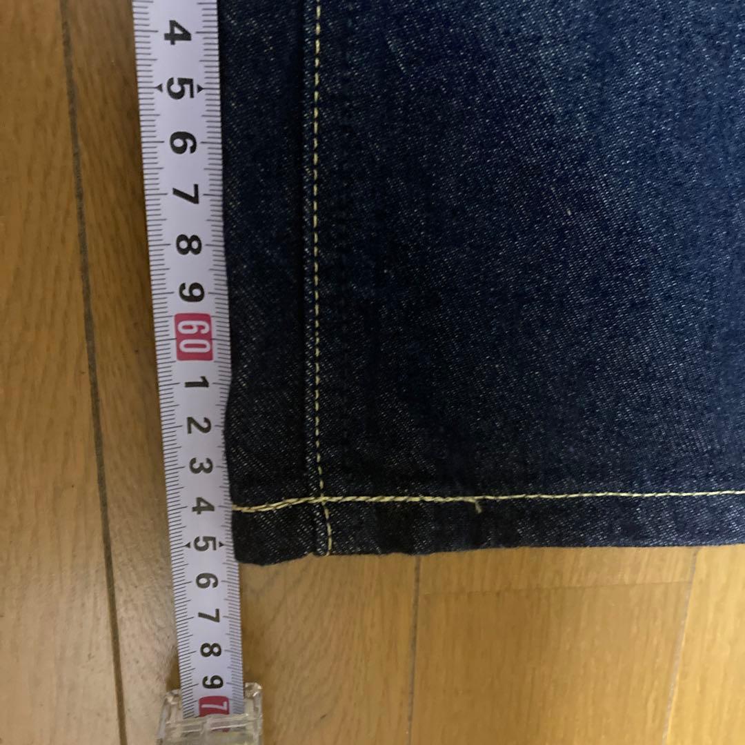 新品　Leeワイドデニムパンツ