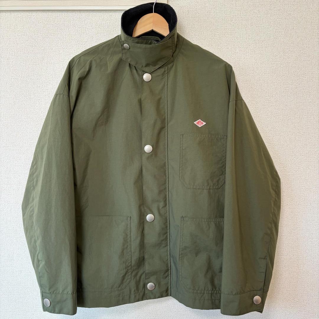 DANTON カバーオール ジャケット 38 オリーブ DT-A0467NTF
