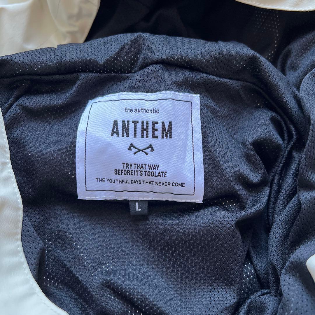 ANTHEM スノーボードウェアセット ホワイト/ミントグリーン　サイズL