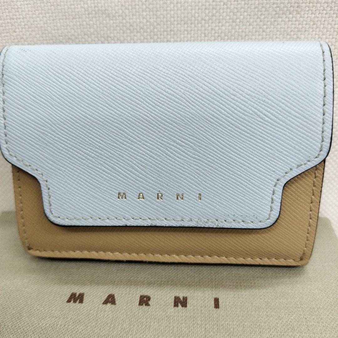 MARNI マルニ　三つ折り財布　¥51700 証明書あり