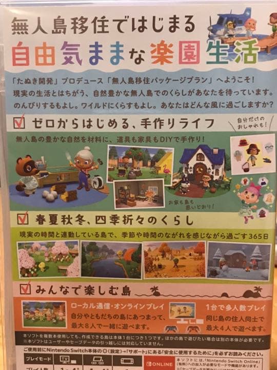 あつまれどうぶつの森　ソフト