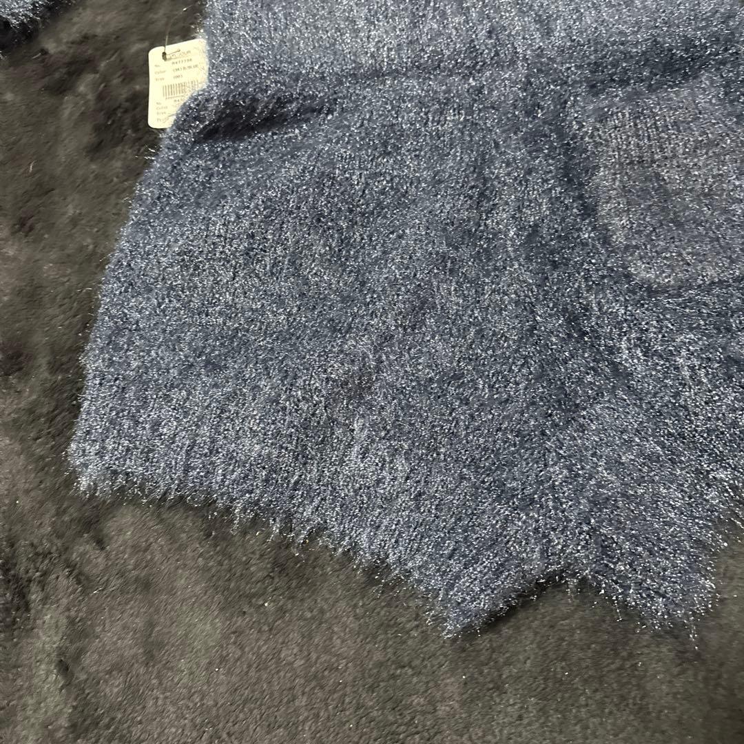 【RAVIJOUR】タグ付き未使用　ニットセットアップ　ネイビー