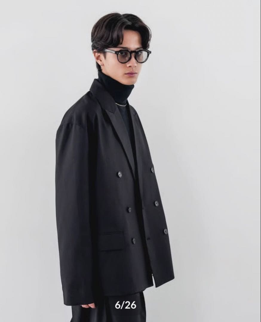 ［CTHY］TWILL DOUBLE BREASTED JACKET