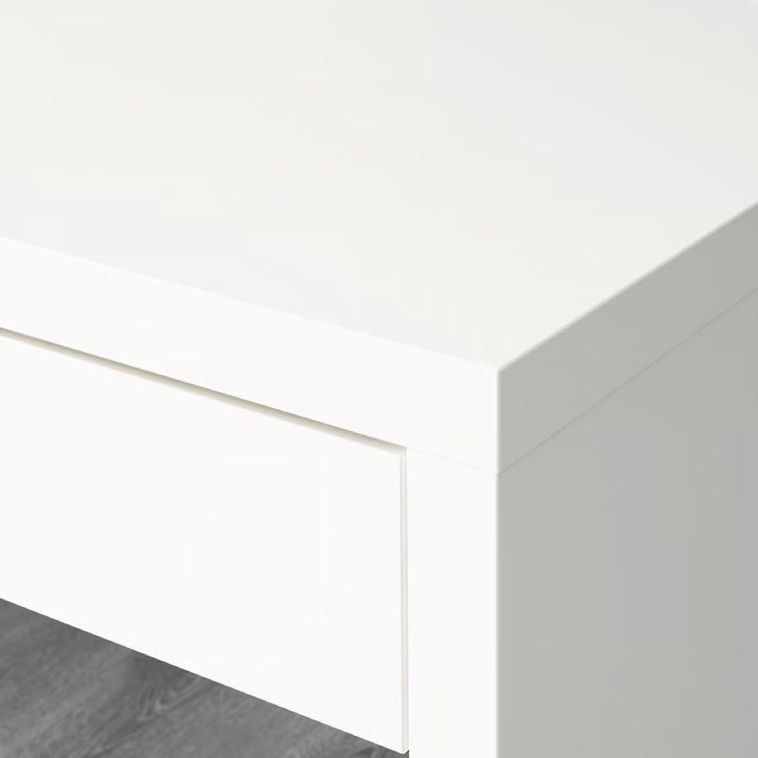 【値引中】IKEA イケア　MICKE ミッケ　ホワイトデスク 引き出し付き