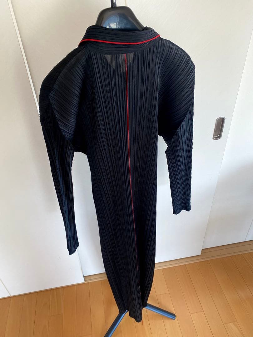 PLEATS PLEASE ロングコート　ドレス　ワンピース