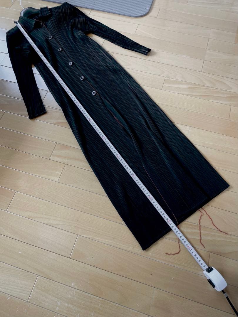 PLEATS PLEASE ロングコート　ドレス　ワンピース