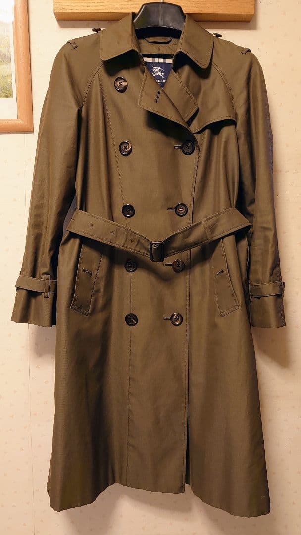 BURBERRY トレンチコート サイズ38 カーキ