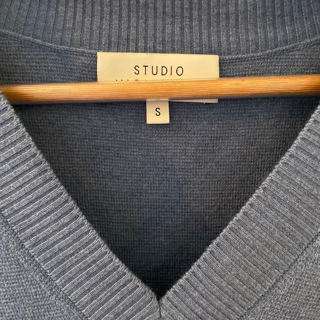 麻*腐様 STUDIO NICHOLSON ニットベスト S