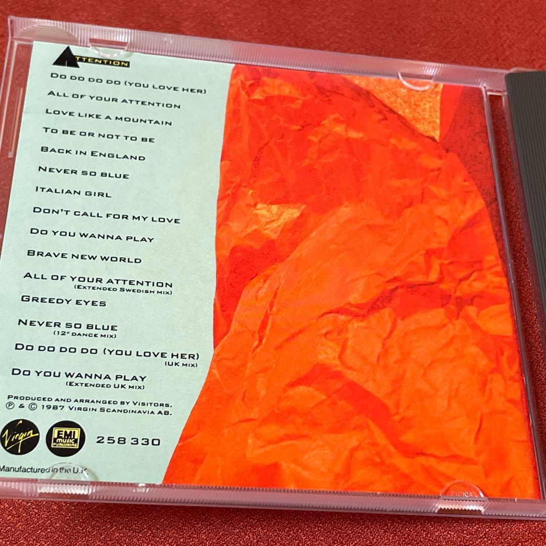 極希少◆北欧メロハー,AOR◆VISITORS/ATTENTION