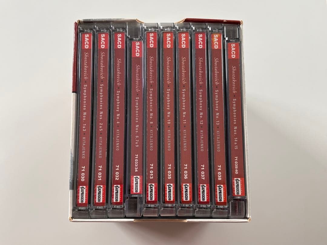 ショスタコーヴィチ交響曲全集　キタエンコ＆ケルン・ギュルツェニヒ管　12SACD