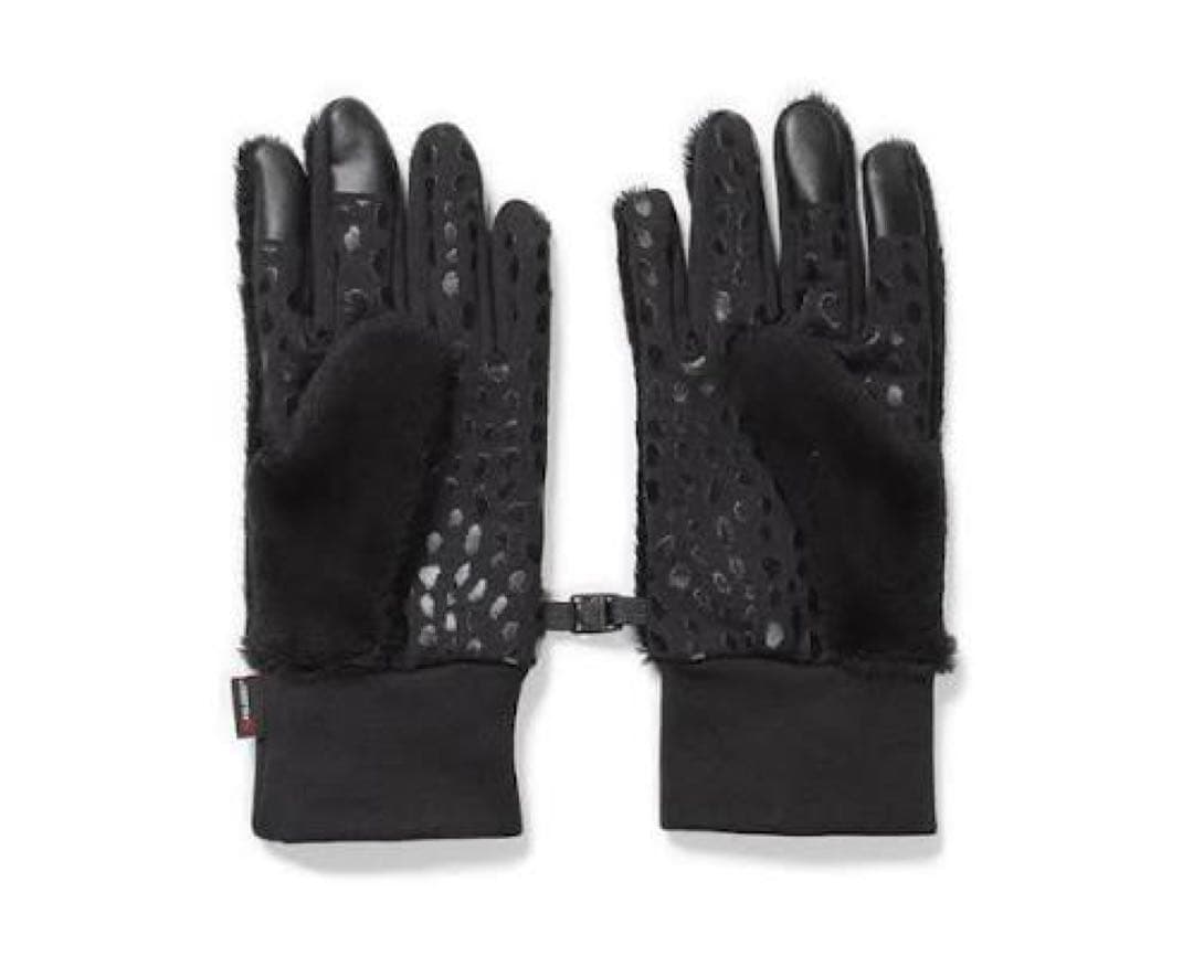 ワコマリア　ナンガ　コラボ　手袋　ブラック　NANGA FLEECE GLOVE