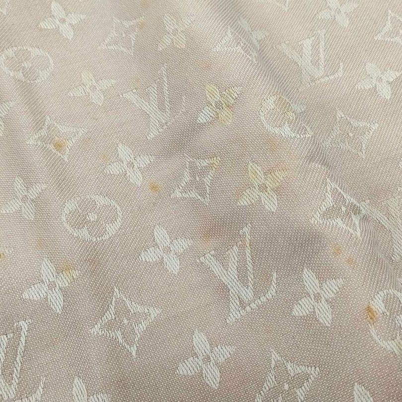 LOUIS VUITTON 大判ストール モノグラム 140cm ピンク n26