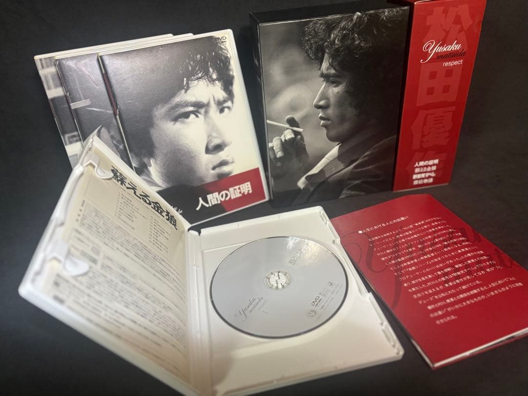 名優 松田優作 Yusaku matsuda respect DVD BOX