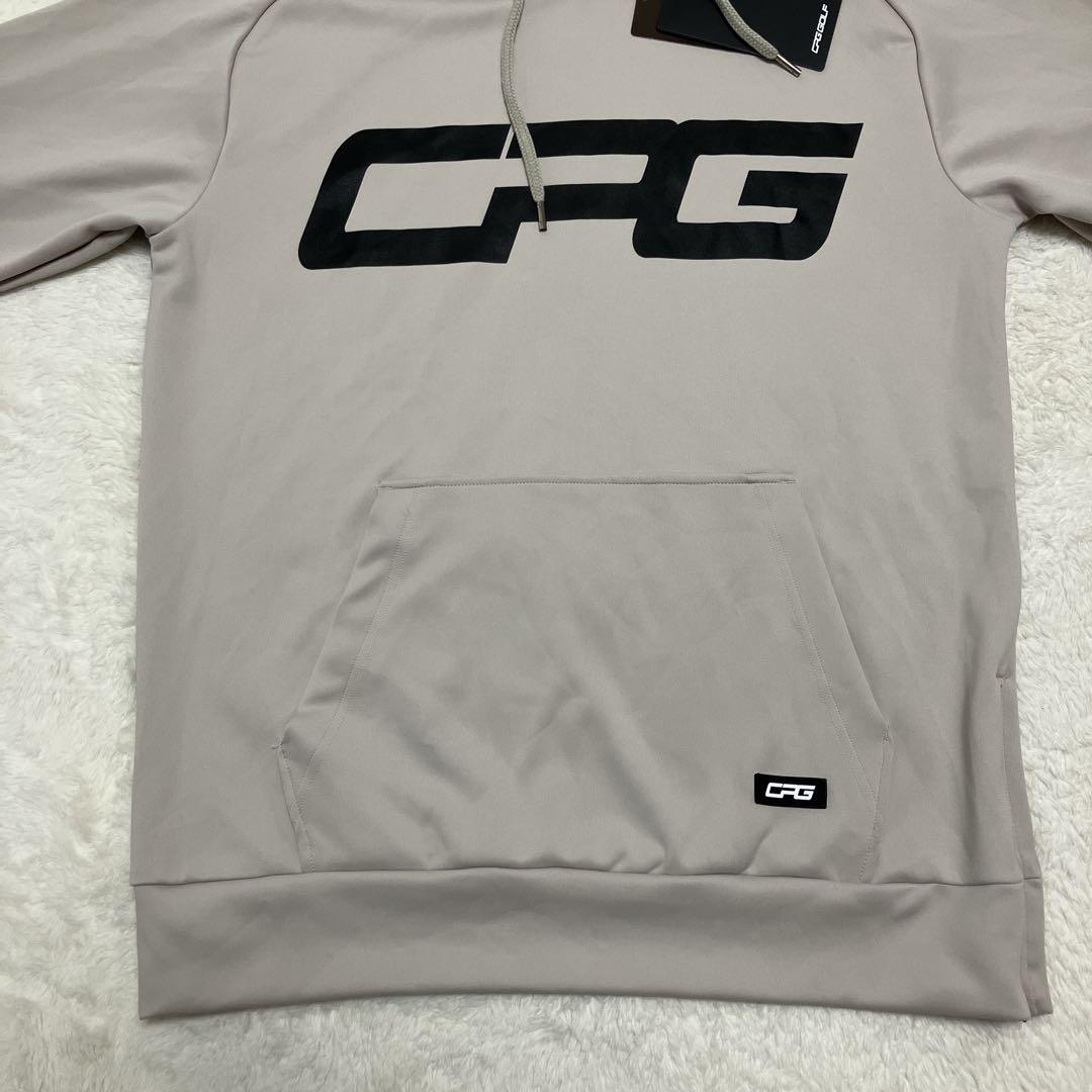 ⭐︎新品未使用タグ付き⭐︎CPG シーピージーゴルフ　パーカー　チャック　ロゴ