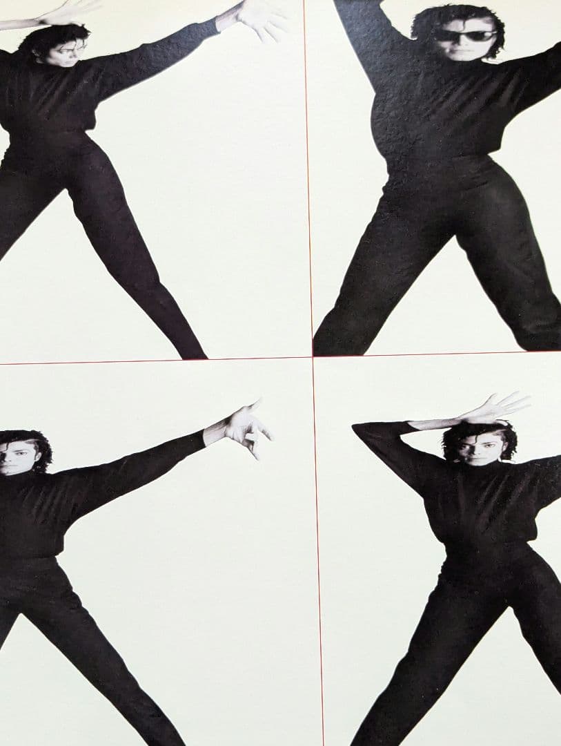 マイケル・ジャクソン バッド　BAD LP レコード 国内版