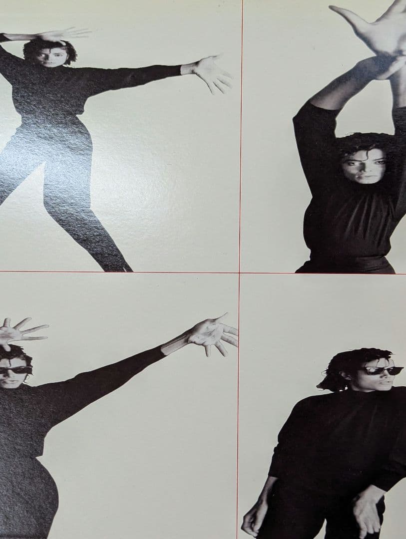 マイケル・ジャクソン バッド　BAD LP レコード 国内版