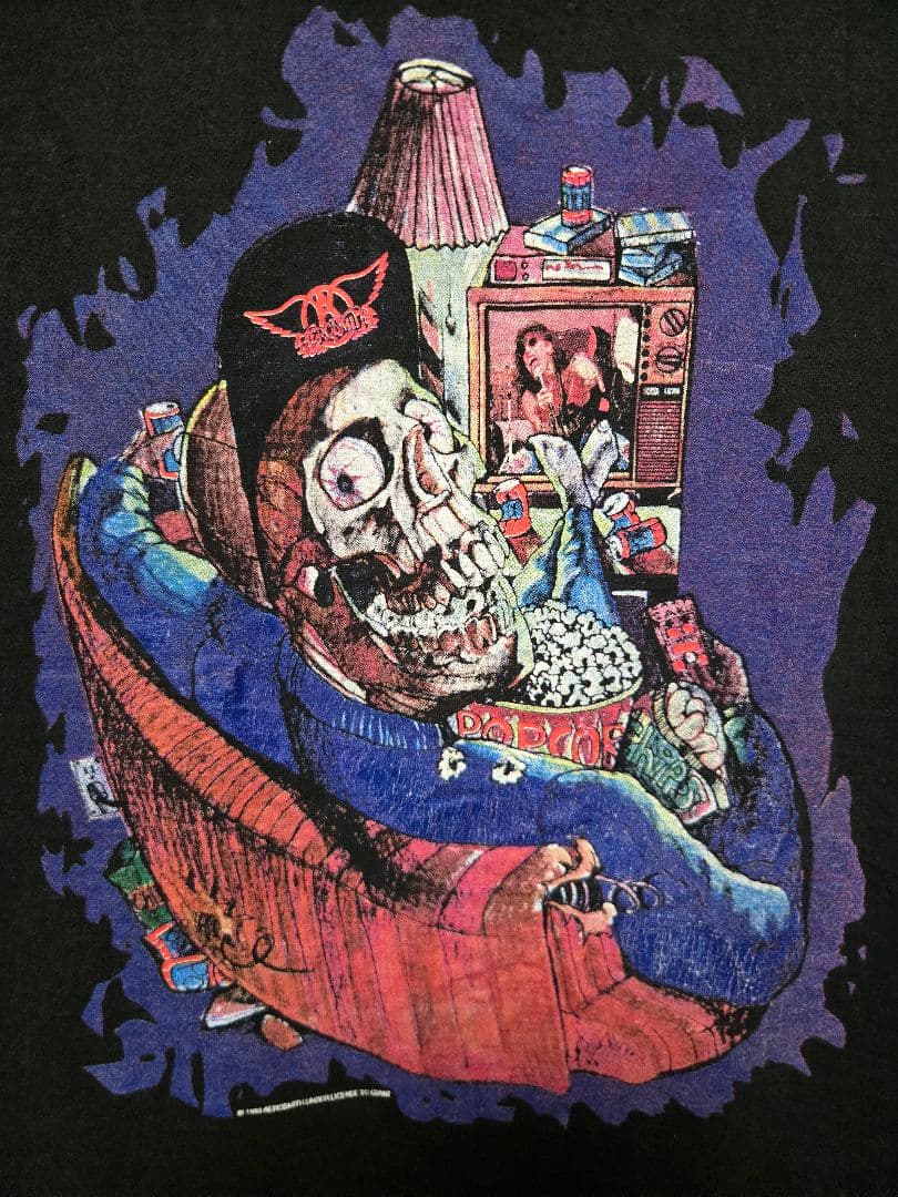 t*k様 レア　エアロスミス　バンドTシャツ　90S　　 ヴィンテージ