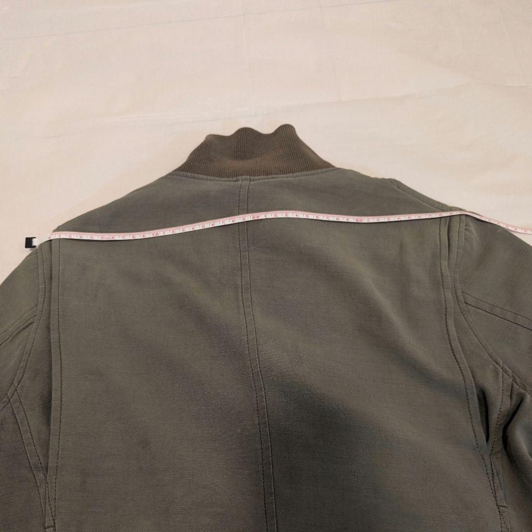 名作 ATTACHMENT 硫化染め コットン フライトジャケット グレー系 2
