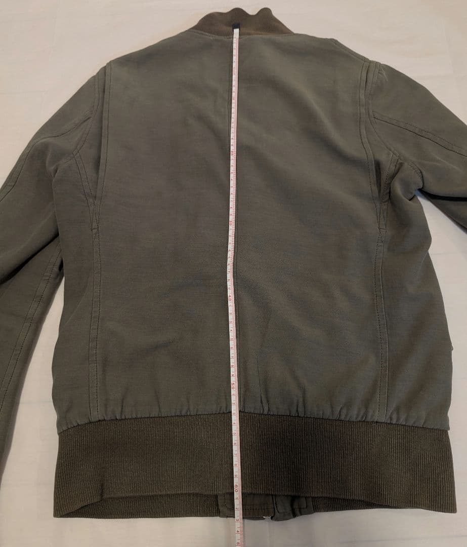 名作 ATTACHMENT 硫化染め コットン フライトジャケット グレー系 2