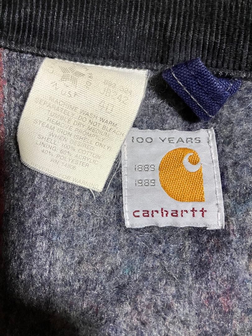 Carhartt 100周年記念 デトロイトジャケット ネイビー