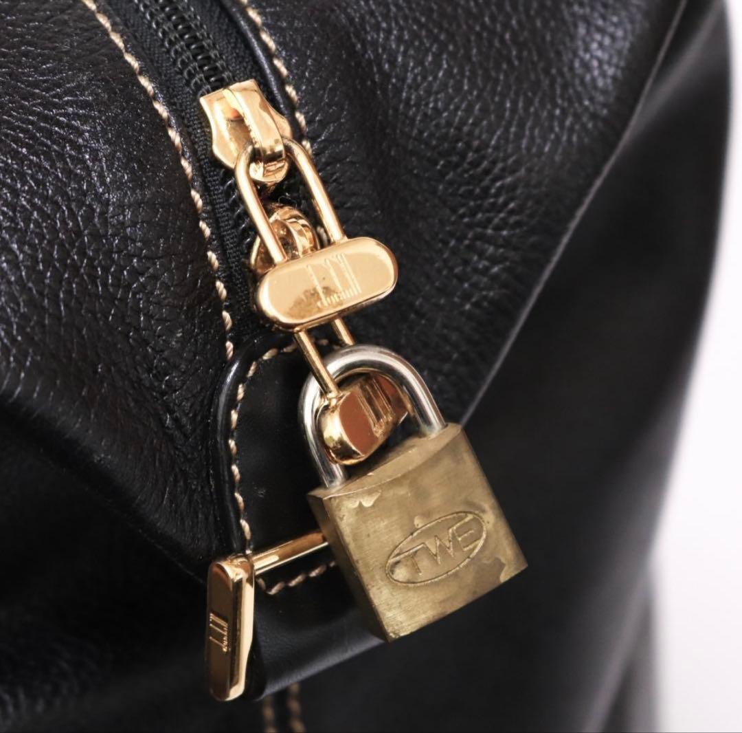 dunhill ダンヒル ボストンレザーバッグ