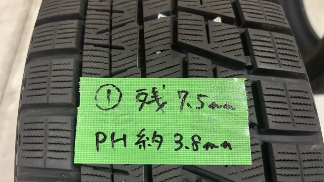 215/45R17 スタッドレス　17年製 YOKOHAMA IG60