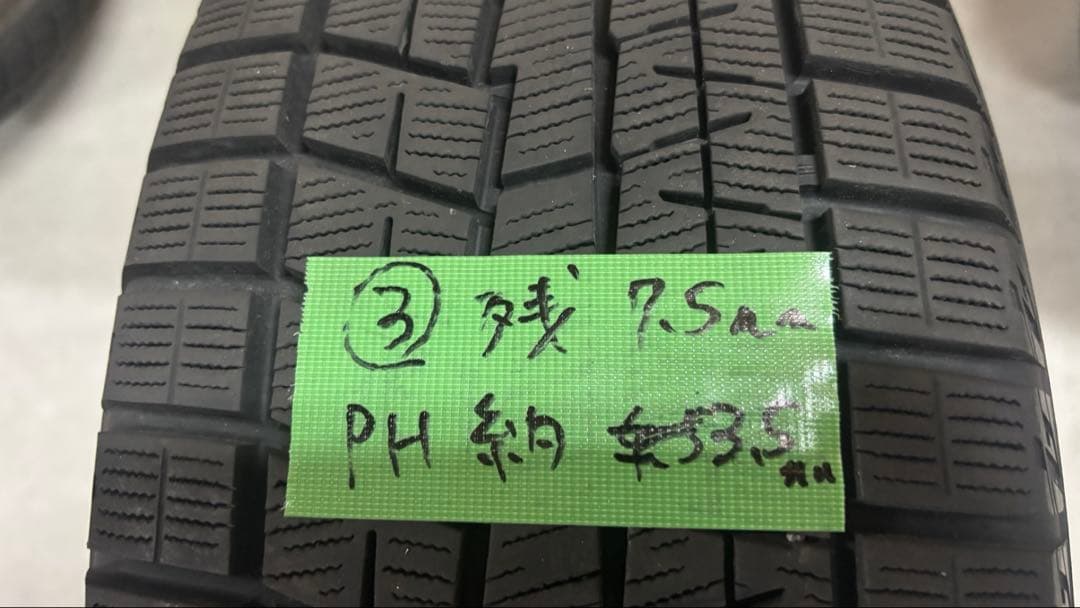 215/45R17 スタッドレス　17年製 YOKOHAMA IG60