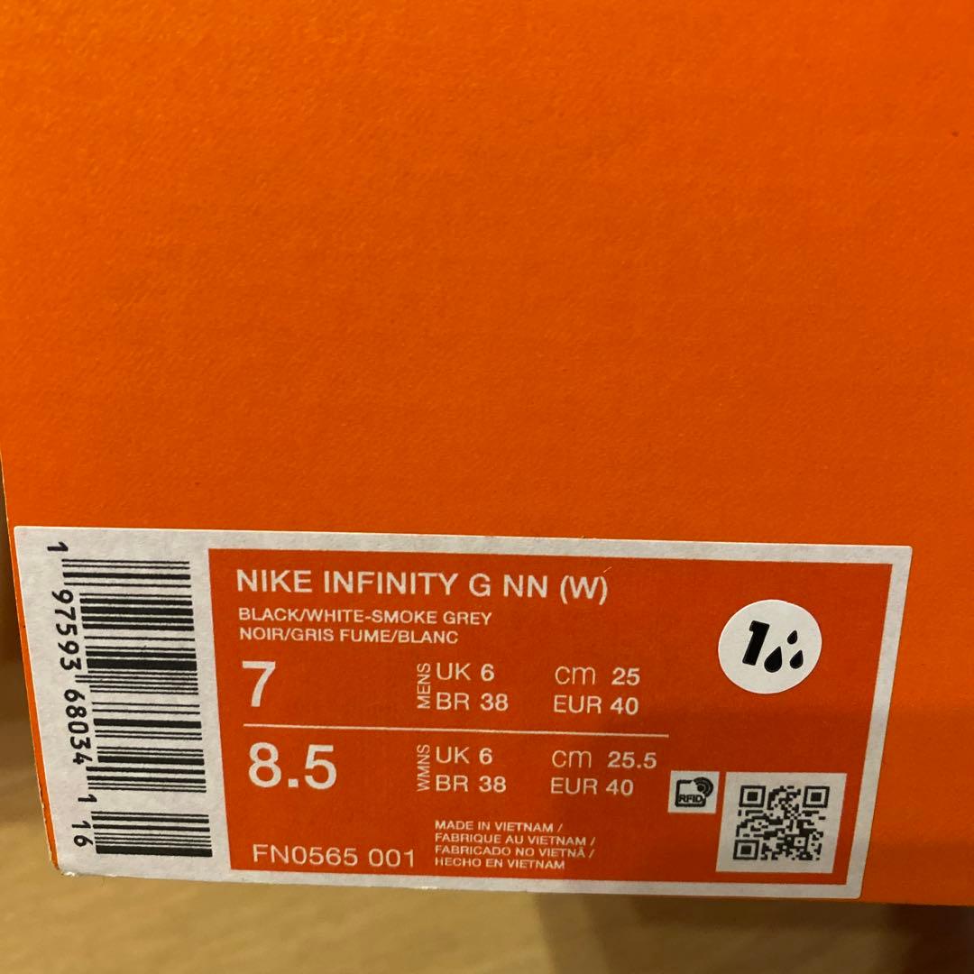 Nike ゴルフシューズ グレー/ブラック25cm