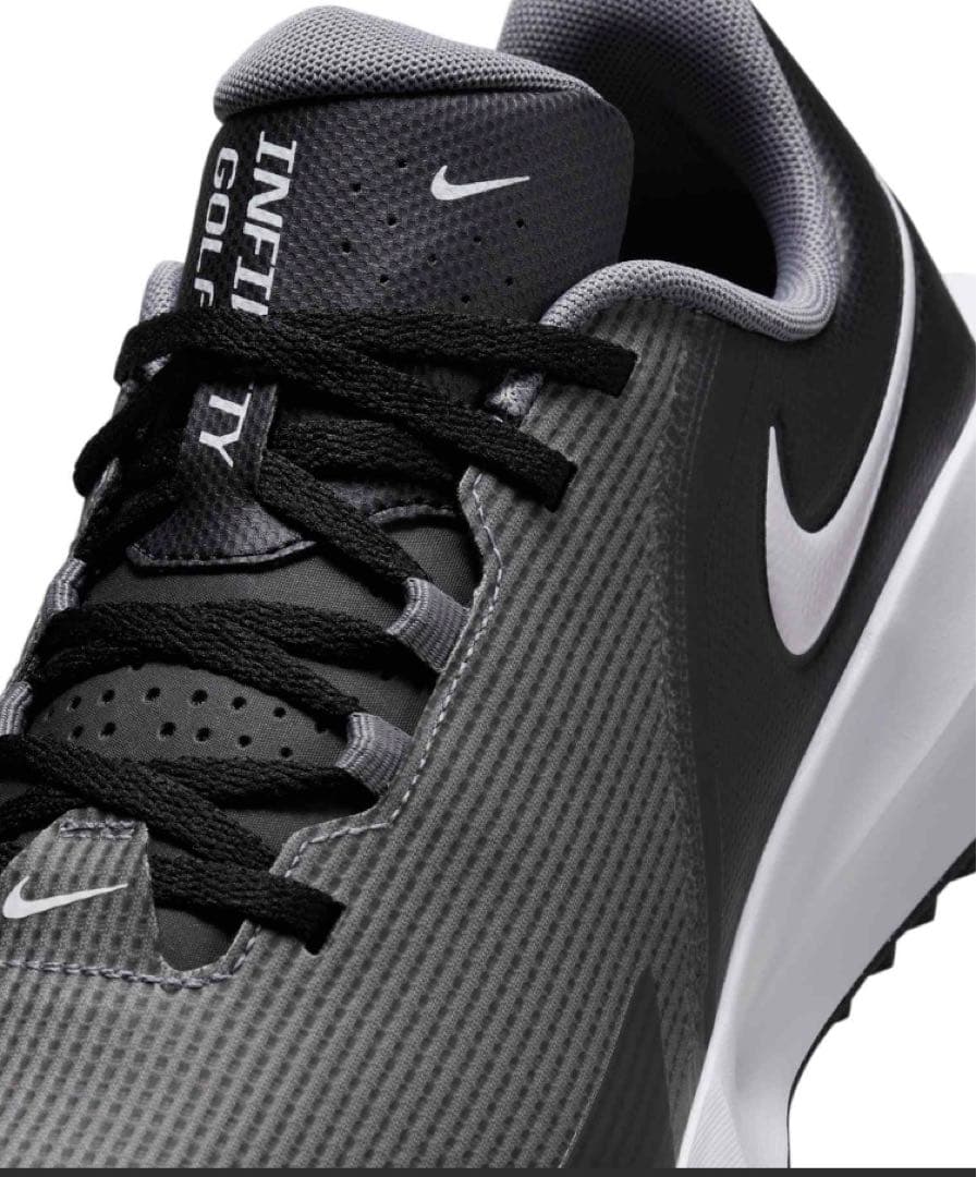 Nike ゴルフシューズ グレー/ブラック25cm