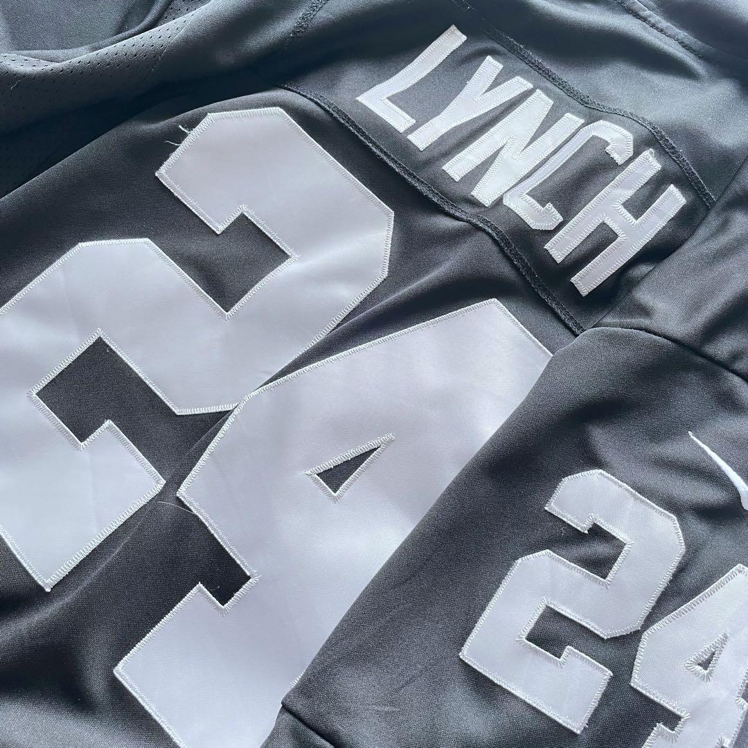ナイキ ラスベガスレイダース ユニフォーム 24 Lynch NFL 00s