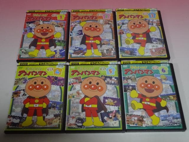 DVD アンパンマン 21' 12巻 全巻 レンタル