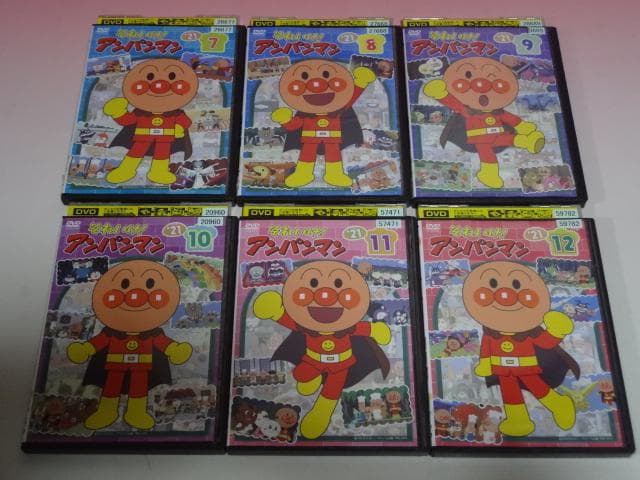 DVD アンパンマン 21' 12巻 全巻 レンタル