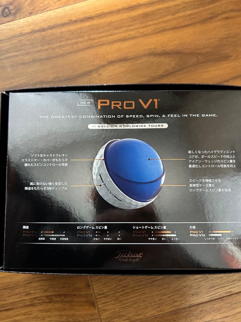 タイトリスト PRO V1 25 ローナンバー 1ダース(12球入)